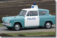 Heartbeat police car